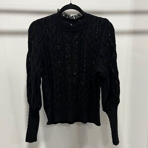Express Black Knit sweater